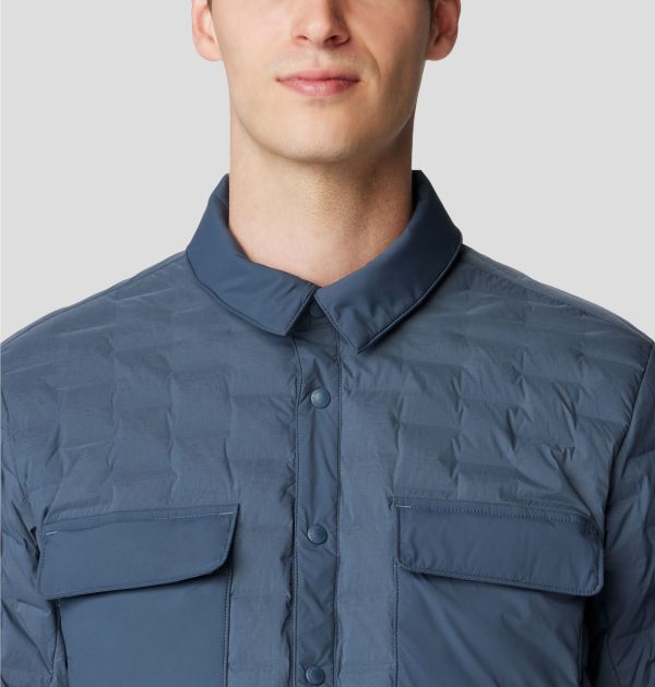 Men's Stretchdown™ Light Shacket - Image 4