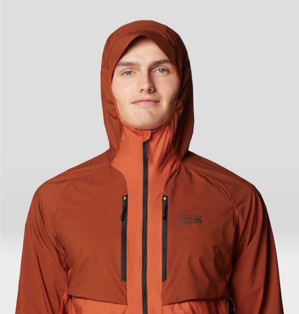 Men's Kor AirShell™ Hybrid Hooded Jacket - Image 5