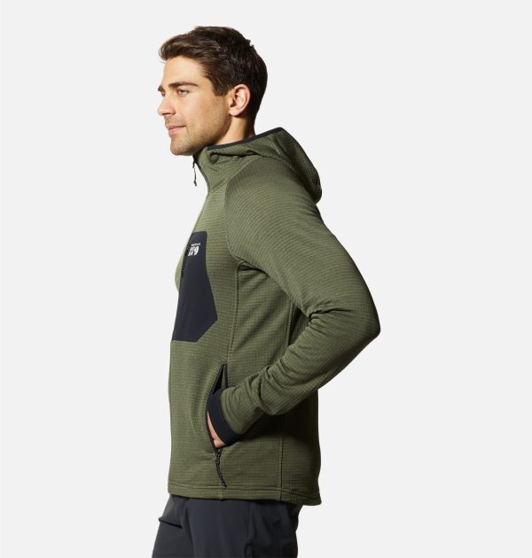Men's Polartec® Power Grid™ Full Zip Hoody - Image 3