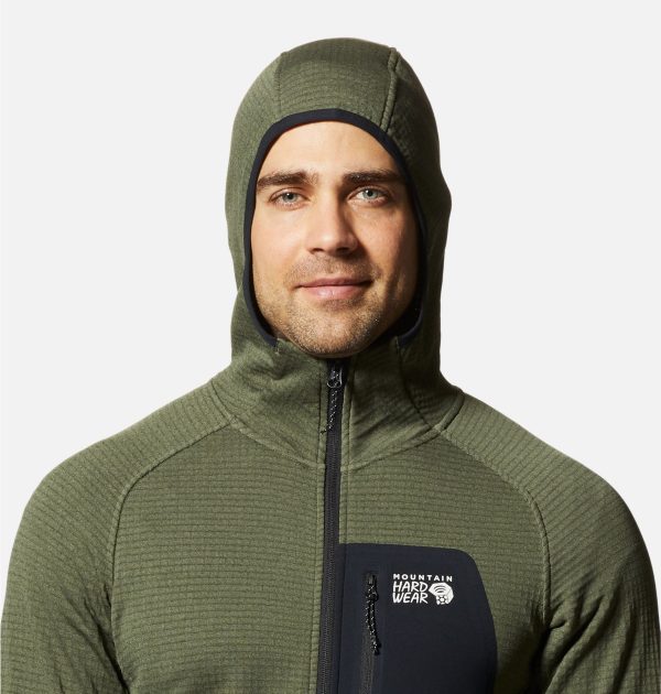 Men's Polartec® Power Grid™ Full Zip Hoody - Image 4