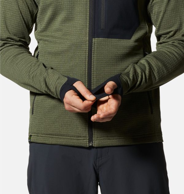 Men's Polartec® Power Grid™ Full Zip Hoody - Image 5