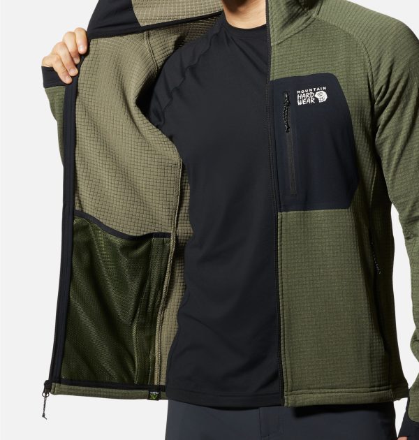 Men's Polartec® Power Grid™ Full Zip Hoody - Image 6