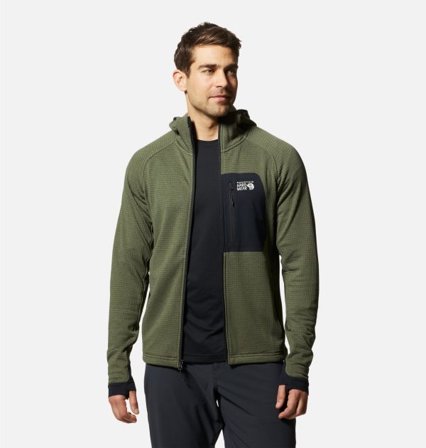 Men's Polartec® Power Grid™ Full Zip Hoody - Image 7