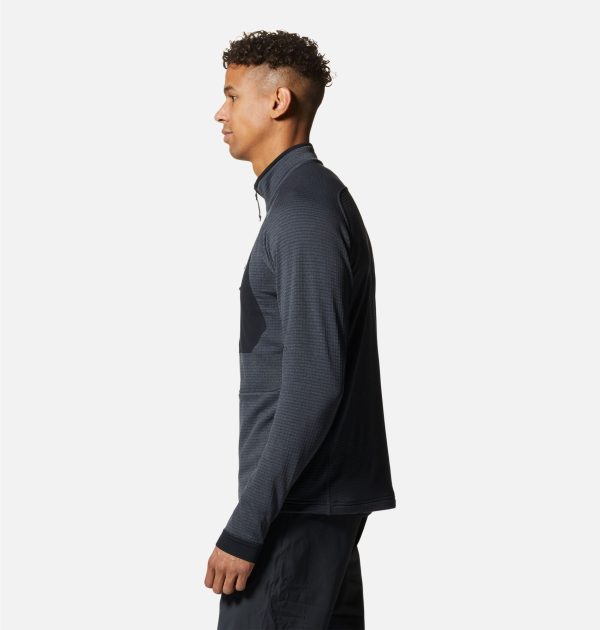 Men's Polartec® Power Grid™ Half Zip Jacket - Image 2
