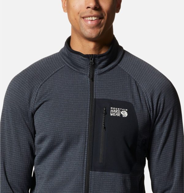 Men's Polartec® Power Grid™ Half Zip Jacket - Image 3