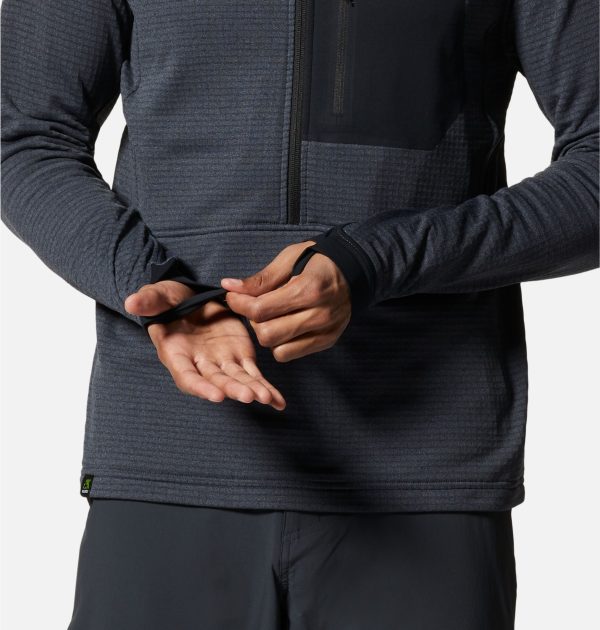 Men's Polartec® Power Grid™ Half Zip Jacket - Image 4